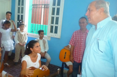 Ministro de Cultura de Cuba, Alpidio Alonso