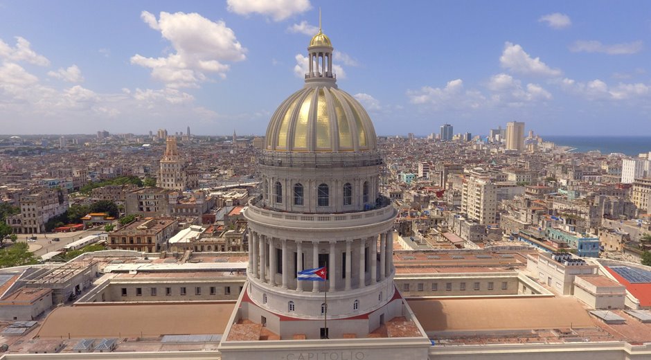 Cúpula del capitolio de La Habana