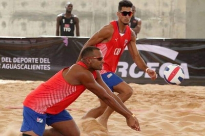 Duplas de Cuba desde hoy en mundial de voleibol de playa 
