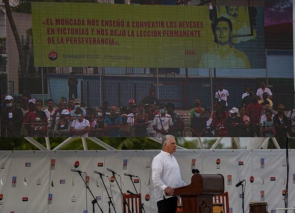 26 de Julio en Cienfuegos. Foto: Ismael Francisco/Cubadebate.