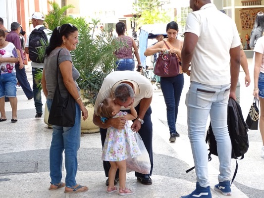 Padre con su hijo