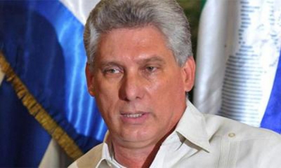 Primer vicepresidente de los Consejos de Estado y de Ministros, Miguel Díaz-Canel Bermúdez