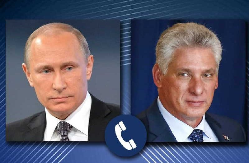 Presidentes de Rusia y Cuba analizan proyectos conjuntos
