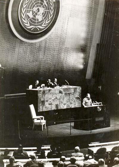 Discurso en ONU