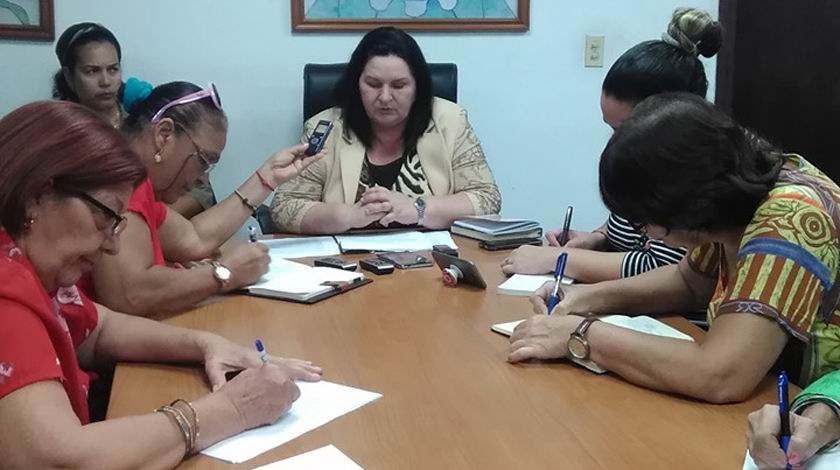 Doctora María Caridad Rubio, jefa de la sección independiente para el Control del cáncer en el Ministerio de Salud Pública Doctora María Caridad Rubio, jefa de la sección independiente para el Control del cáncer en el Ministerio de Salud Pública