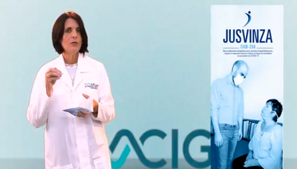 Dra. María del Carmen Domínguez, líder del proyecto Jusvinza Dra. María del Carmen Domínguez, líder del proyecto Jusvinza