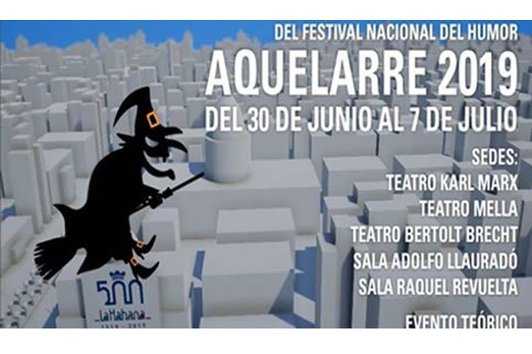 XXV edición del Festival Nacional del Humor, Aquelarre 2019.