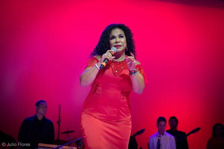 La cantante peruana Eva Ayllón La cantante peruana Eva Ayllón