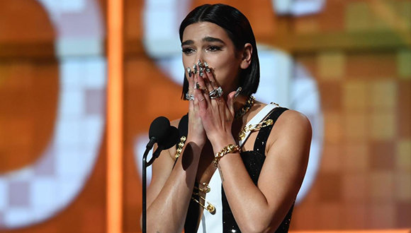 Dua Lipa. Foto: Grammy. Dua Lipa. Foto: Grammy.