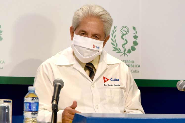 Director nacional de Epidemiología de Cuba, Francisco Durán