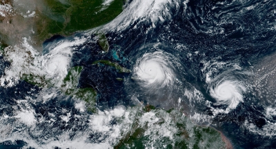 Huracanes que surgen en el Atlántico