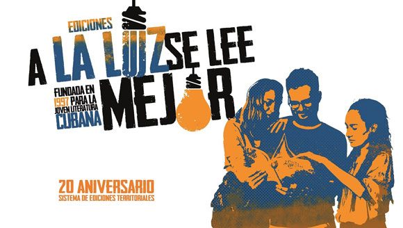 Campaña promocional de Ediciones La Luz en 2020. Foto: Ediciones La Luz en Facebook.