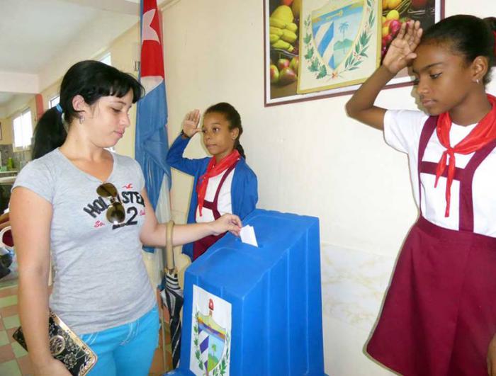 Colegio electoral cubano