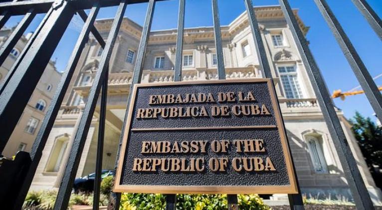 Embajada de Cuba en EE.UU. objeto de ataque terrorista