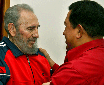 Fidel Castro Ruz y Hugo Rafael Chávez Frías