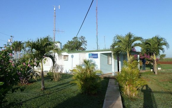 Estación meteorológica de Bainoa. Foto: Carlos Manuel González Ramírez, especialista principal de pronóstico en Artemisa-Mayabeque.
