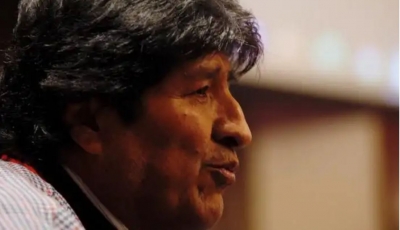 El presidente en exilio de Bolivia, Evo Morales durante conferencia de prensa el pasado 20 de noviembre de 2019. 