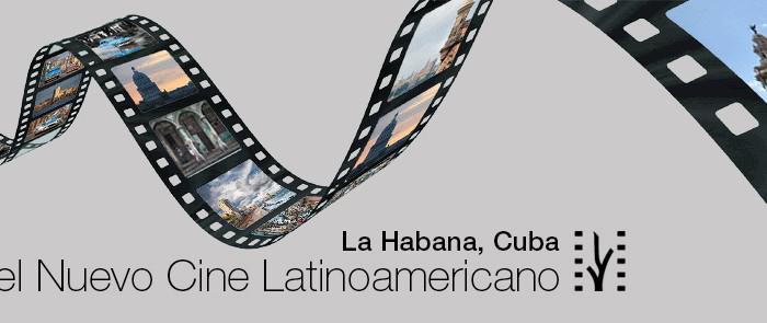 Banner alegórico al Nuevo Cine Latinoamericano