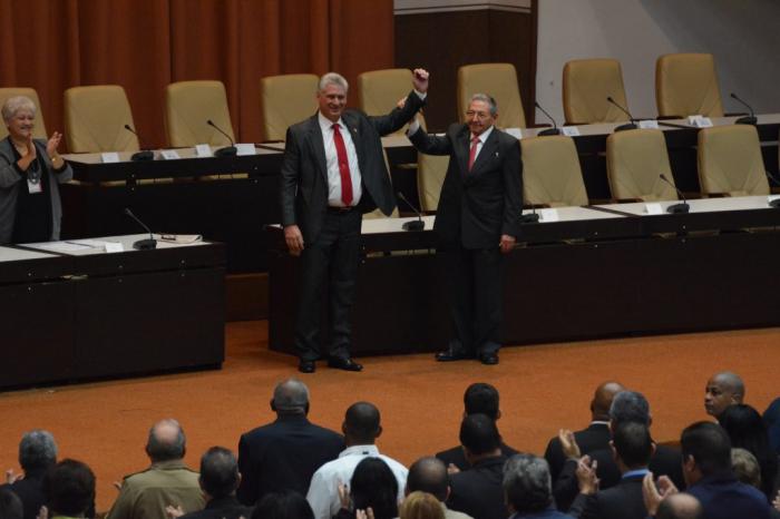 Miguel Díaz-Canel agradece la confianza depositada por el pueblo de Cuba
