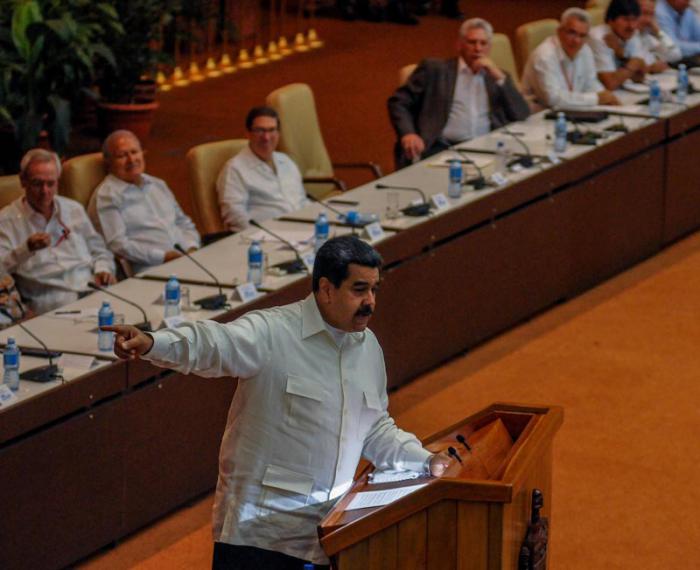 Nicolás Maduro en el Foro de Sao Paulo