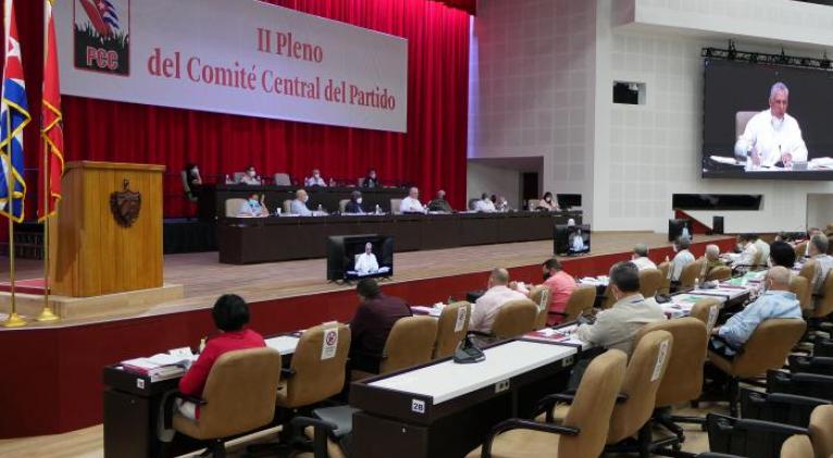 II Pleno del Comité Central del Partido Comunista de Cuba