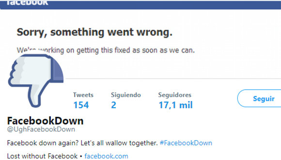 Casi recuperada totalidad de servicio de Facebook en todo el mundo