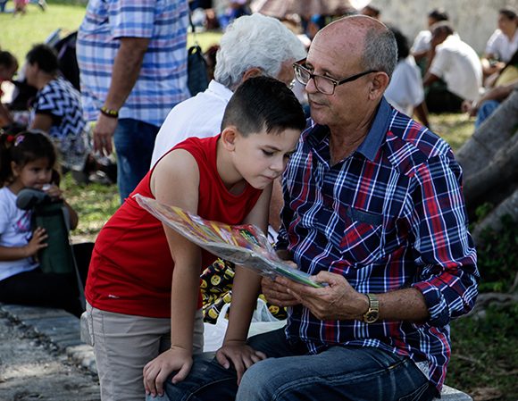 Compartir en familia en La Cabaña.