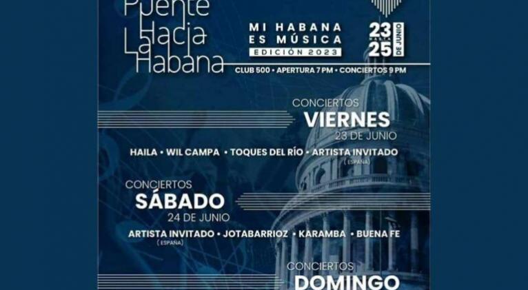 Concluye Festival Un Puente hacia La Habana tras melódicas jornadas