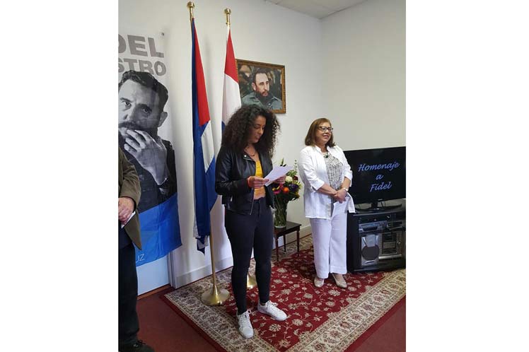 Destacan en Países Bajos vigencia del pensamiento de Fidel Castro Destacan en Países Bajos vigencia del pensamiento de Fidel Castro