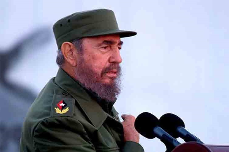 líder histórico de la Revolución, Fidel Castro
