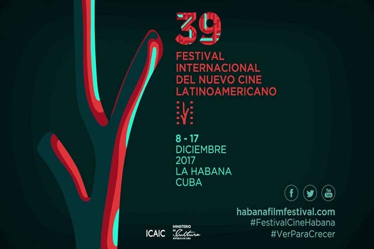 Banner alegórico al 39 Festival de Cine Latinoamericano