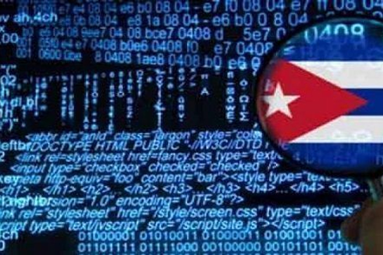 Imagen alegórica a Internet en Cuba
