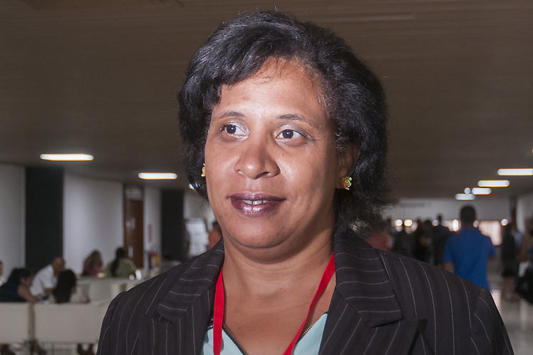 Odalis Goicochea, directora de Medio Ambiente del Ministerio de Ciencia, Tecnología y Medio Ambiente de Cuba Odalis Goicochea, directora de Medio Ambiente del Ministerio de Ciencia, Tecnología y Medio Ambiente de Cuba
