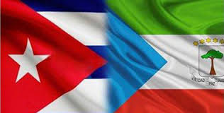 Banderas de Cuba y Guinea Ecuatorial