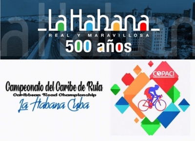 Banner del Campeonato del Caribe de Ciclismo de Ruta por la Habana 500