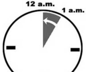 A la una de la madrugada, recién comenzado este domingo, los relojes deben atrasarse una hora en Cuba. Imagen: Archivo de Cubadebate.