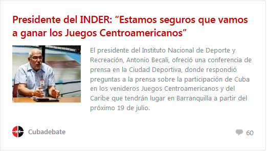 Presidente del INDER: “Estamos seguros que vamos a ganar los Juegos Centroamericanos” 