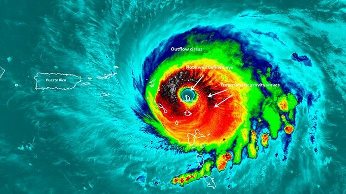 El doloroso paso del huracán Irma por el Caribe 