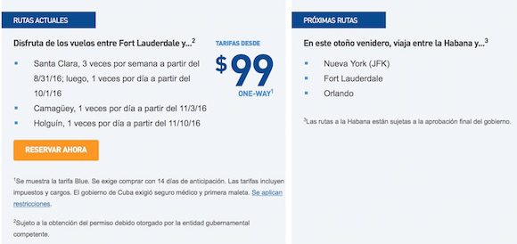 Rutas jetBlue