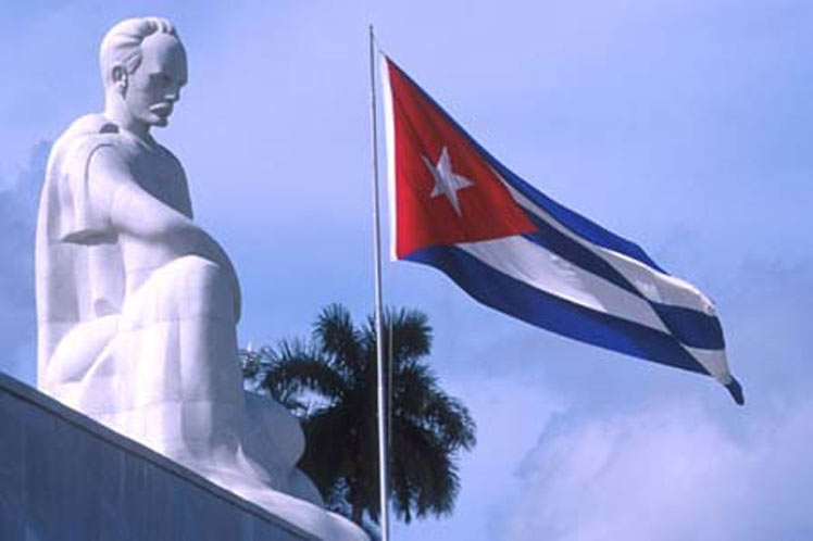 Homenaje al apóstol de la independencia de Cuba, José Martí