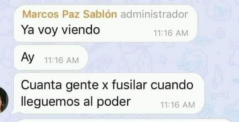 Conversación en Telegram