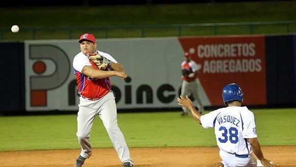 Juego de béisbol entre Cuba y Nicaragua