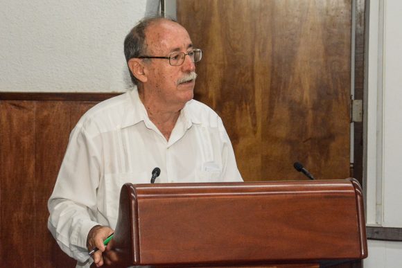 Sesión del Consejo Nacional de Innovación, encabezado por el presidente cubano Miguel Díaz-Canel Bermúdez. Foto: Estudios Revolución.
