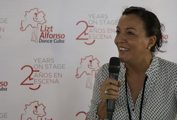 Lizt Alfonso, directora de la compañía.