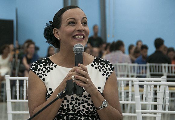 Lizt Alfonso, Directora de la compañía. Foto: Irene Pérez/ Cubadebate