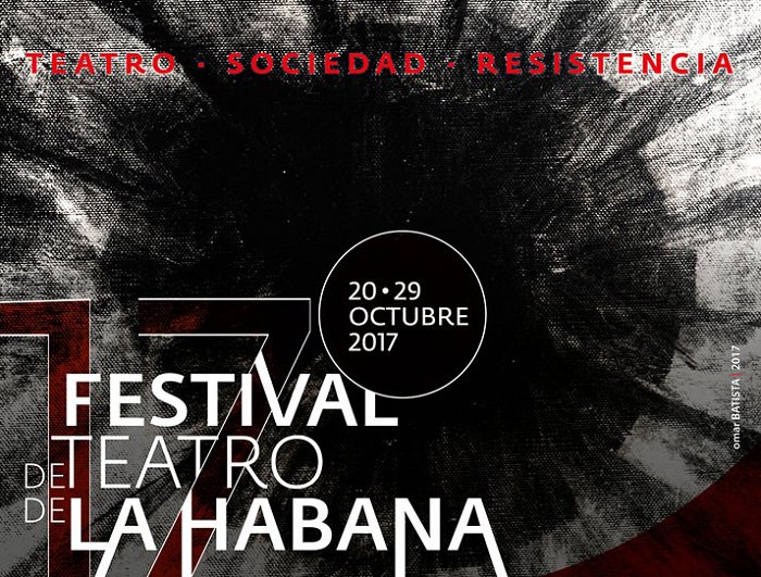 Cartel del XVII Festival de Teatro de La Habana