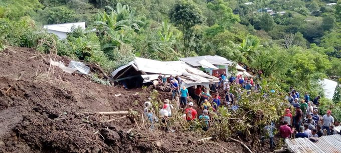 Impacto de las lluvias intensas en Guatemala