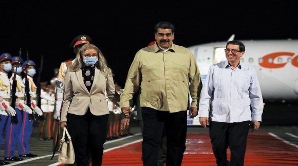 Bruno Rodríguez Parrilla y Nicolás Maduro Moros