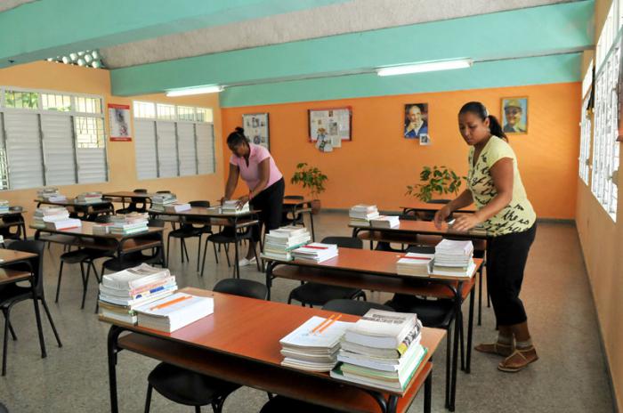 Escuelas en Cuba se alistan pra el nuevo Curso Escolar