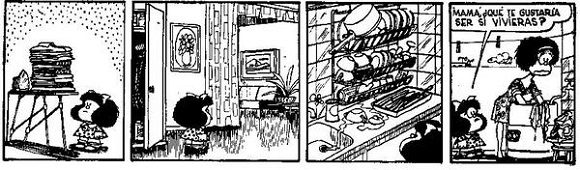 Mafalda, el popular personaje de Quino, ha sido una de las principales defensoras de los derechos de la mujer.